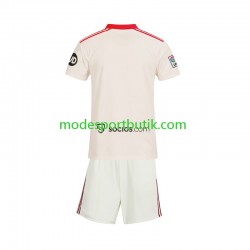 Sevilla FC Matchtröja Retro Hemma 2025-2026 Kortärmad ,Fotbollsställ Barn