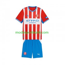 Matchtröja Girona Hemma 2026-2027 Kortärmad ,Fotbollsställ Barn