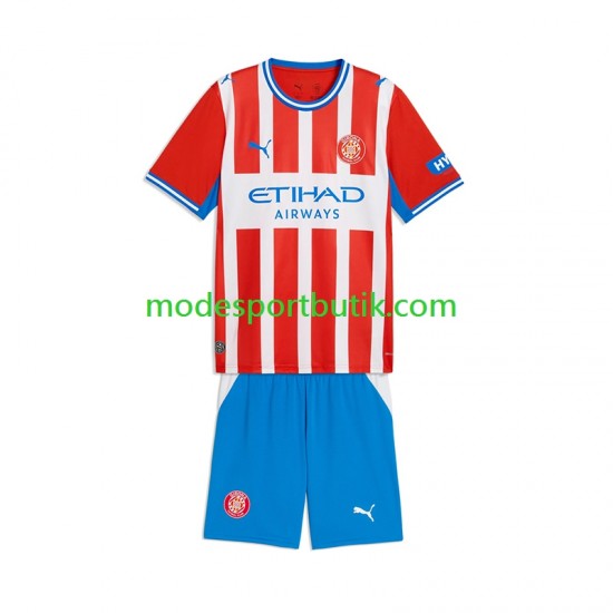 Matchtröja Girona Hemma 2026-2027 Kortärmad ,Fotbollsställ Barn