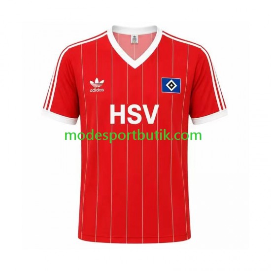 Hamburger SV Matchtröja 1983 Retro Borta Kortärmad ,Herr