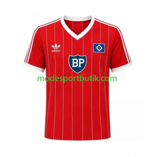 Hamburger SV Matchtröja 1984 Retro Borta Kortärmad ,Herr