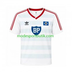 Hamburger SV Matchtröja 1986 Retro Borta Kortärmad ,Herr