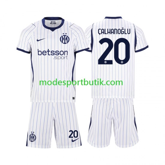 Inter Milan Matchtröja Hakan Calhanoglu 20 Borta 2026-2027 Kortärmad ,Fotbollsställ Barn