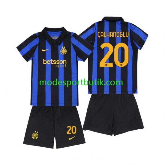 Inter Milan Matchtröja Hakan Calhanoglu 20 Hemma 2026-2027 Kortärmad ,Fotbollsställ Barn