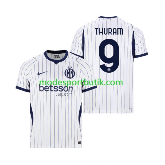 Inter Milan Matchtröja Marcus Thuram 9 Borta 2026-2027 Kortärmad ,Herr