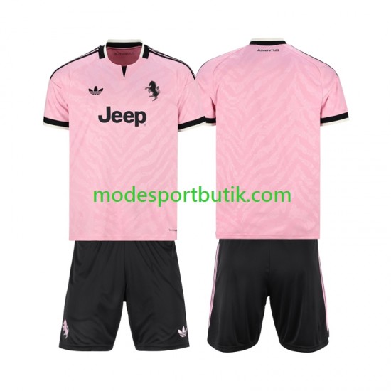 Juventus Matchtröja Borta 2026-2027 Kortärmad ,Fotbollsställ Barn