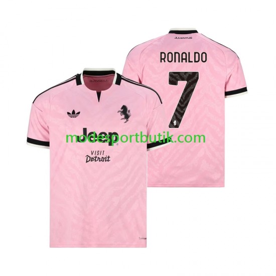 Juventus Matchtröja Cristiano Ronaldo 7 Borta 2026-2027 Kortärmad ,Herr