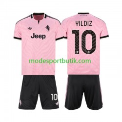 Juventus Matchtröja Kenan Yildiz 10 Borta 2026-2027 Kortärmad ,Fotbollsställ Barn