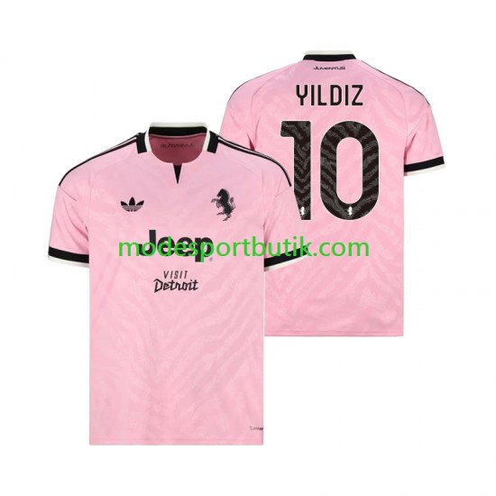 Juventus Matchtröja Kenan Yildiz 10 Borta 2026-2027 Kortärmad ,Herr