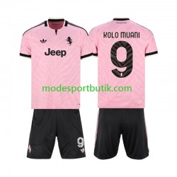 Juventus Matchtröja Randal Kolo Muani 9 Borta 2026-2027 Kortärmad ,Fotbollsställ Barn