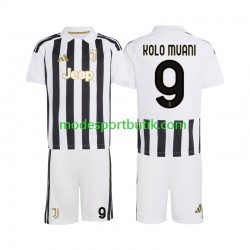 Juventus Matchtröja Randal Kolo Muani 9 Hemma 2026-2027 Kortärmad ,Fotbollsställ Barn