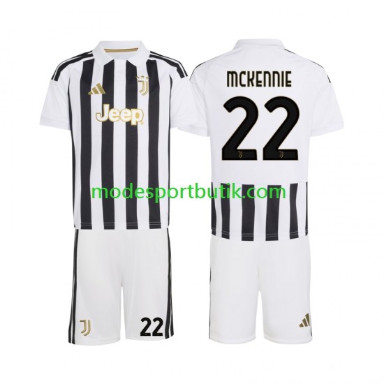 Juventus Matchtröja Weston McKennie 22 Hemma 2026-2027 Kortärmad ,Fotbollsställ Barn