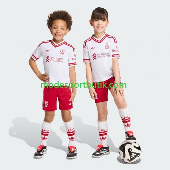 Liverpool Matchtröja Borta 2026-2027 Kortärmad ,Fotbollsställ Barn