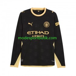 Manchester City Matchtröja Borta 2026-2027 Långärmad ,Herr