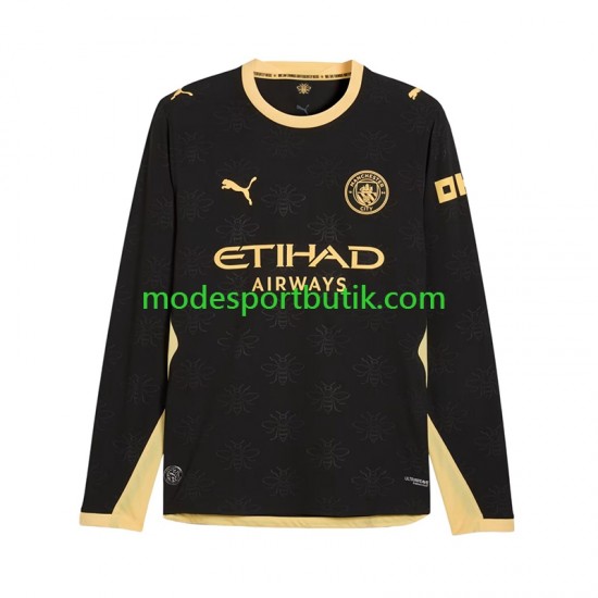 Manchester City Matchtröja Borta 2026-2027 Långärmad ,Herr
