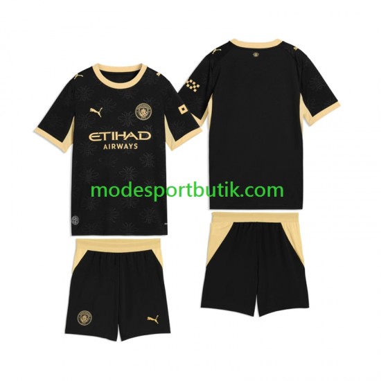 Manchester City Matchtröja Borta 2026-2027 Kortärmad ,Fotbollsställ Barn
