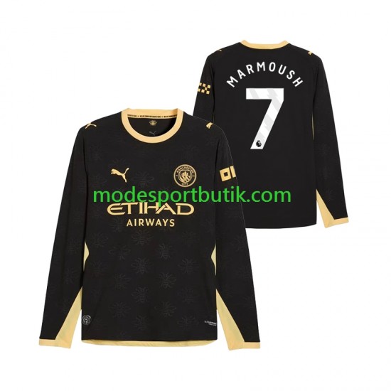 Manchester City Matchtröja Omar Marmoush 7 Borta 2026-2027 Långärmad ,Herr