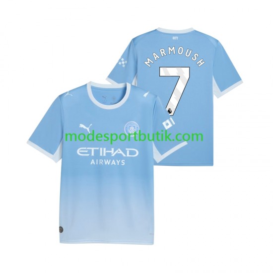 Manchester City Matchtröja Omar Marmoush 7 Hemma 2026-2027 Kortärmad ,Herr