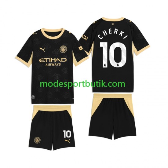 Manchester City Matchtröja Rayan Cherki 10 Borta 2026-2027 Kortärmad ,Fotbollsställ Barn