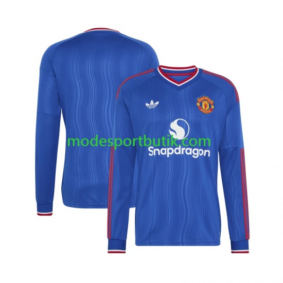Manchester United Matchtröja Borta 2026-2027 Långärmad ,Herr