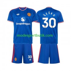 Manchester United Matchtröja Benjamin Sesko 30 Borta 2026-2027 Kortärmad ,Fotbollsställ Barn