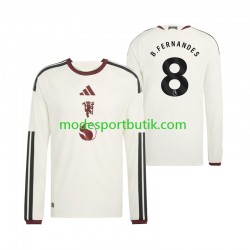 Manchester United Matchtröja Bruno Fernandes 8 Tredje 2026-2027 Långärmad ,Herr