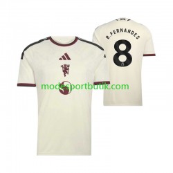 Manchester United Matchtröja Bruno Fernandes 8 Tredje 2026-2027 Kortärmad ,Herr