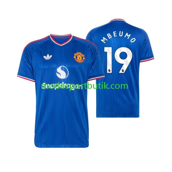 Manchester United Matchtröja Bryan Mbeumo 19 Borta 2026-2027 Kortärmad ,Herr