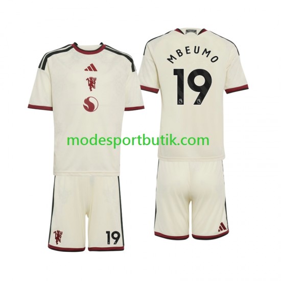 Manchester United Matchtröja Bryan Mbeumo 19 Tredje 2026-2027 Kortärmad ,Fotbollsställ Barn