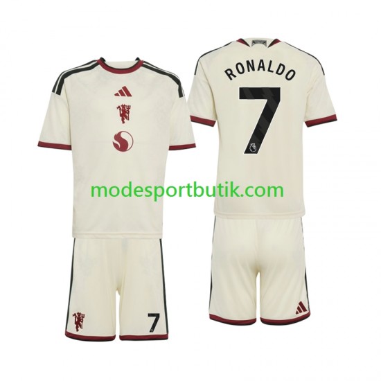 Manchester United Matchtröja Cristiano Ronaldo 7 Tredje 2026-2027 Kortärmad ,Fotbollsställ Barn