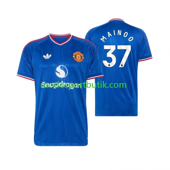 Manchester United Matchtröja Kobbie Mainoo 37 Borta 2026-2027 Kortärmad ,Herr