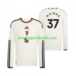 Manchester United Matchtröja Kobbie Mainoo 37 Tredje 2026-2027 Långärmad ,Herr