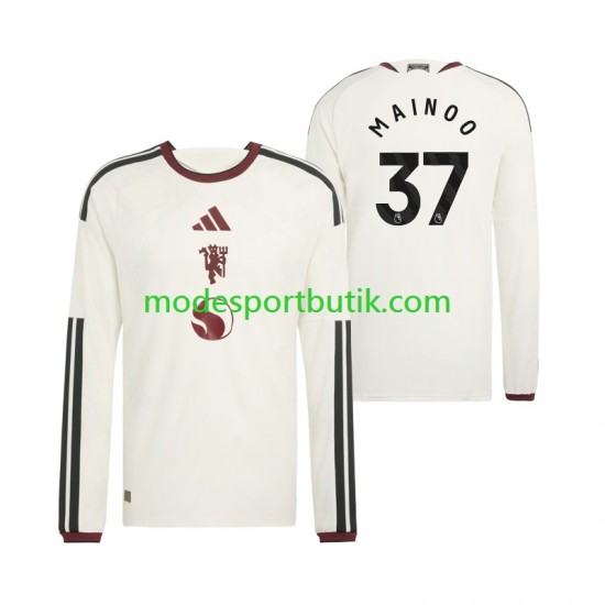 Manchester United Matchtröja Kobbie Mainoo 37 Tredje 2026-2027 Långärmad ,Herr