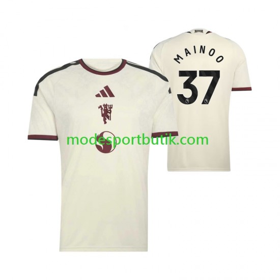 Manchester United Matchtröja Kobbie Mainoo 37 Tredje 2026-2027 Kortärmad ,Herr