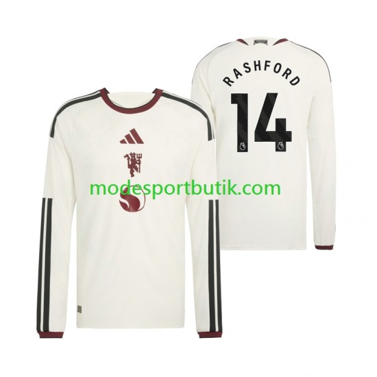 Manchester United Matchtröja Marcus Rashford 14 Tredje 2026-2027 Långärmad ,Herr