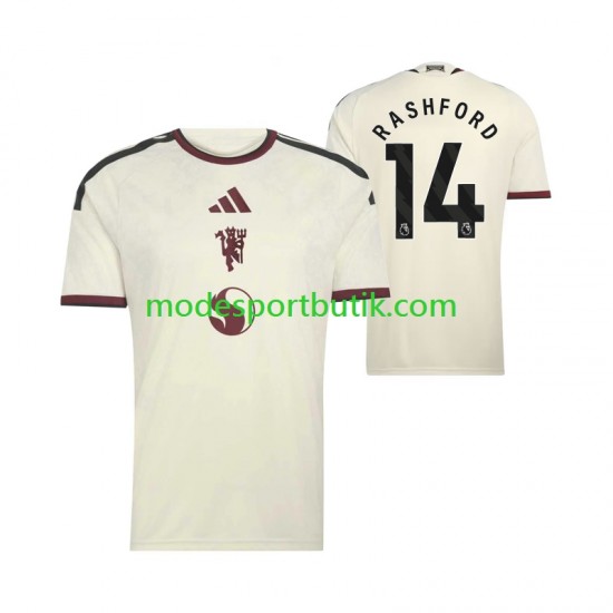 Manchester United Matchtröja Marcus Rashford 14 Tredje 2026-2027 Kortärmad ,Herr