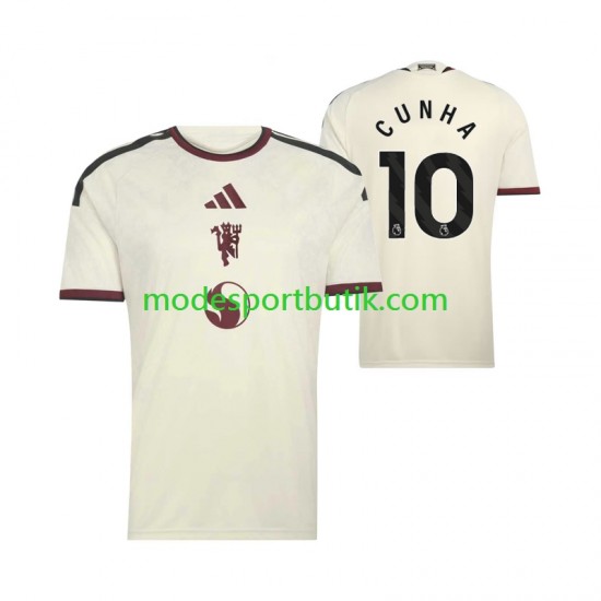 Manchester United Matchtröja Matheus Cunha 10 Tredje 2026-2027 Kortärmad ,Herr