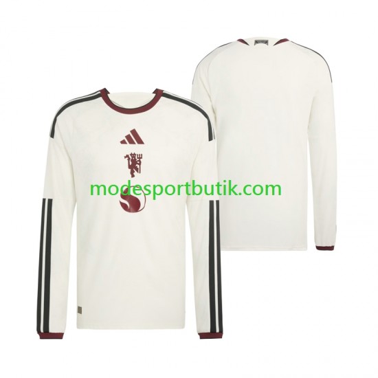 Manchester United Matchtröja Tredje 2026-2027 Långärmad ,Herr