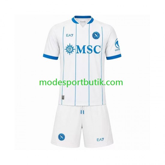SSC Napoli Matchtröja Borta 2026-2027 Kortärmad ,Fotbollsställ Barn