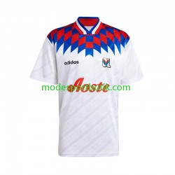 Olympique Lyonnais Matchtröja 1995 1996 Retro Hemma Kortärmad ,Herr