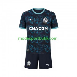 Olympique de Marseille Matchtröja Borta 2026-2027 Kortärmad ,Fotbollsställ Barn