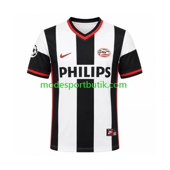 PSV Eindhoven Matchtröja Retro Borta 1998 Kortärmad ,Herr