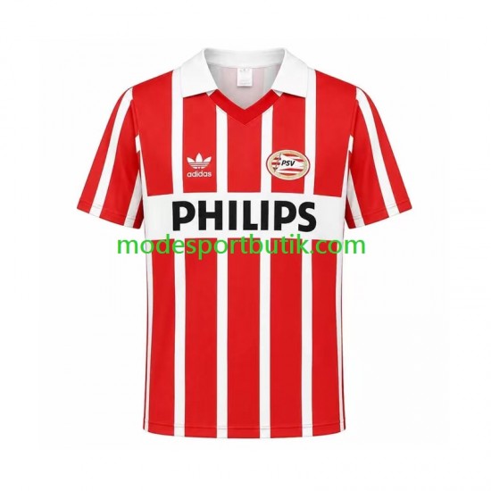 PSV Eindhoven Matchtröja 1990 Retro Hemma Kortärmad ,Herr