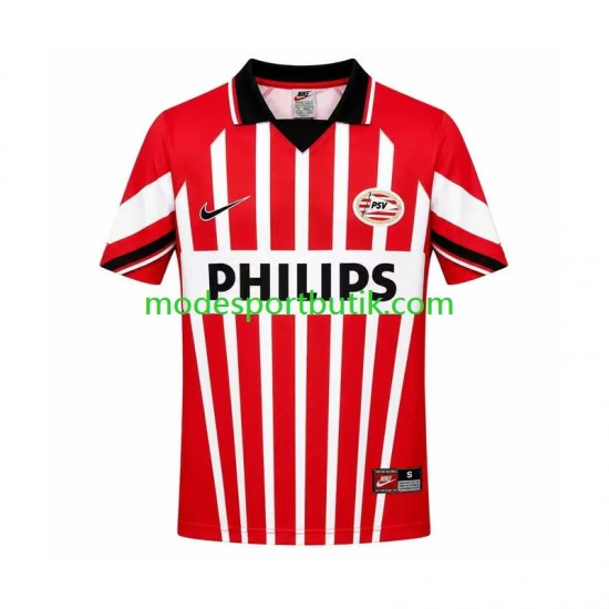 PSV Eindhoven Matchtröja 1997 Retro Hemma Kortärmad ,Herr