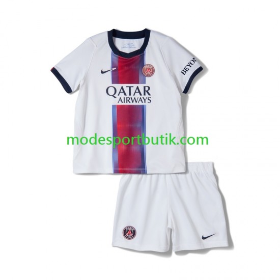 Paris Saint-Germain Matchtröja Borta 2026-2027 Kortärmad ,Fotbollsställ Barn