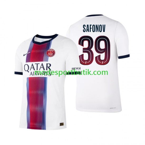 Paris Saint-Germain Matchtröja Matvey Safonov 39 Borta 2026-2027 Kortärmad ,Herr