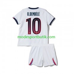 Paris Saint-Germain Matchtröja Ousmane Dembele 10 Borta 2026-2027 Kortärmad ,Fotbollsställ Barn