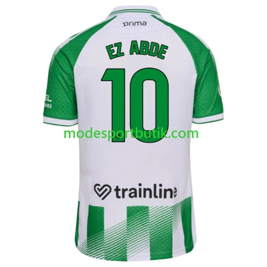 Real Betis Matchtröja Abde Ezzalzouli 10 Hemma 2026-2027 Kortärmad ,Herr
