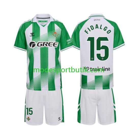 Real Betis Matchtröja Fidalgo 15 Hemma 2026-2027 Kortärmad ,Fotbollsställ Barn