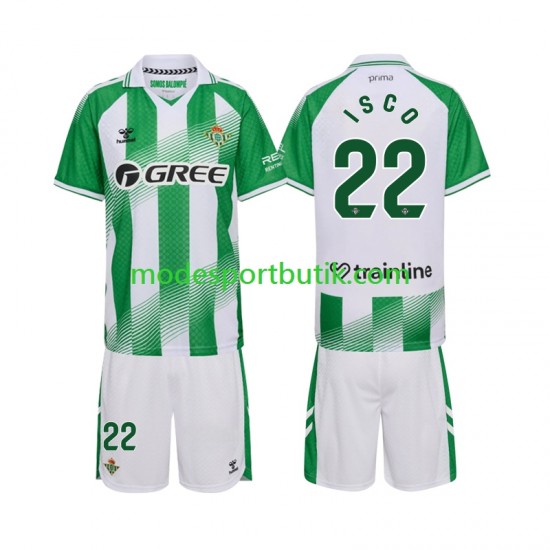 Real Betis Matchtröja Isco 22 Hemma 2026-2027 Kortärmad ,Fotbollsställ Barn